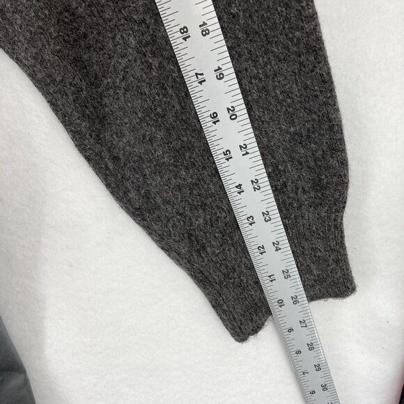 Lane Bryant Sweater Dress Women's‎ 22/24 Gray Stretch Knit Maxi Long Sleeve NWT - Picture 8 of 11